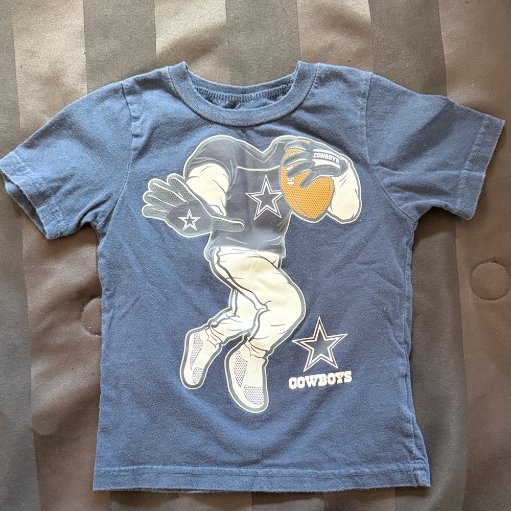 NFL Kids Navy Dallas Cowboys Player Graphic Tee